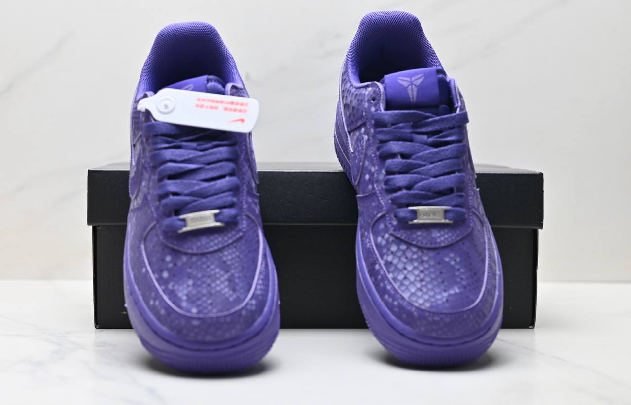 Kobe Bryant x Air Force 1 Low Court Purple Обувки