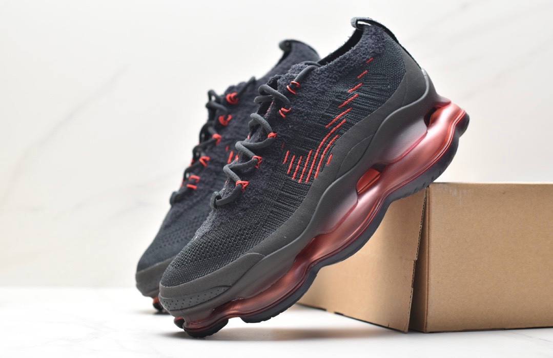 Scorpion Black & Red Shoes