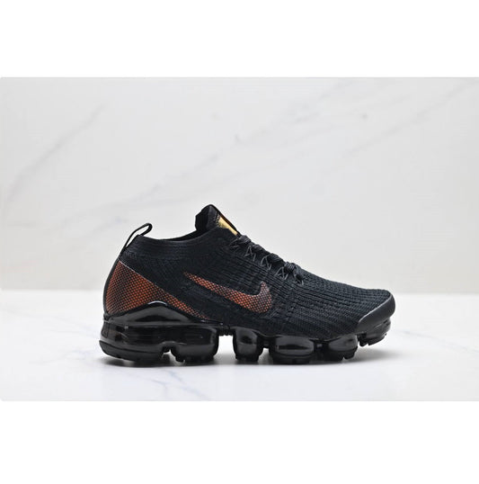 Air VaporMax Flyknit 3 Black Total Orange Shoes