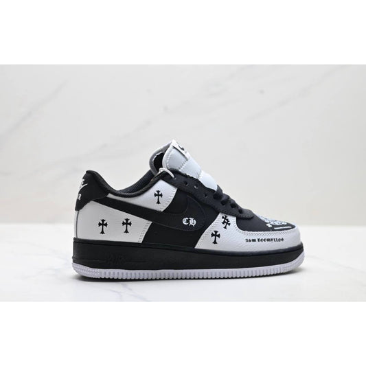 Air Force ‘07 Chrome Hearts Черно/Бяло