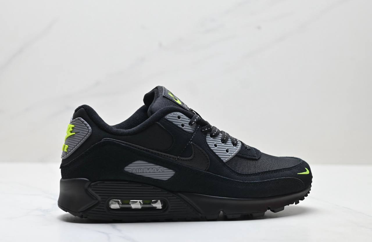 Air Max 90 Black Black Volt Cool Grey