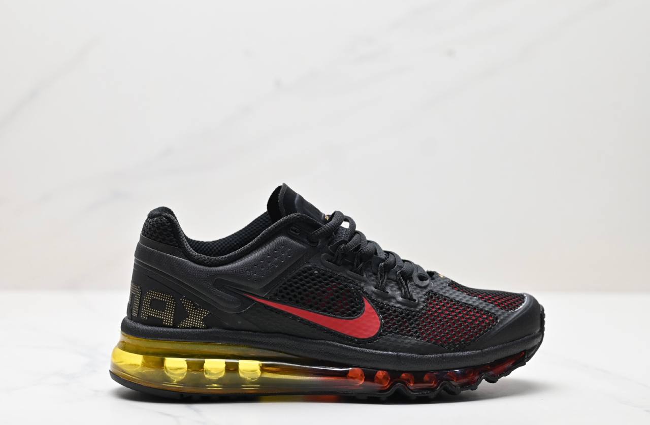 Air Max 2013 Black University Red Shoes