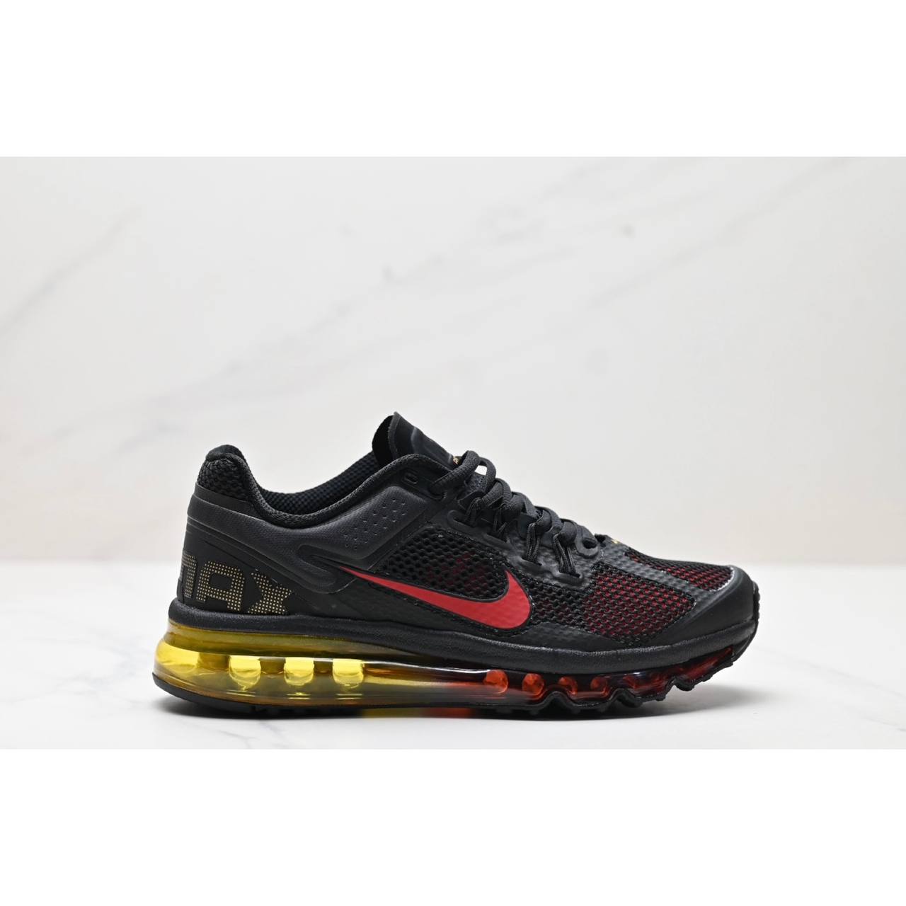 Air Max 2013 Black University Red Shoes