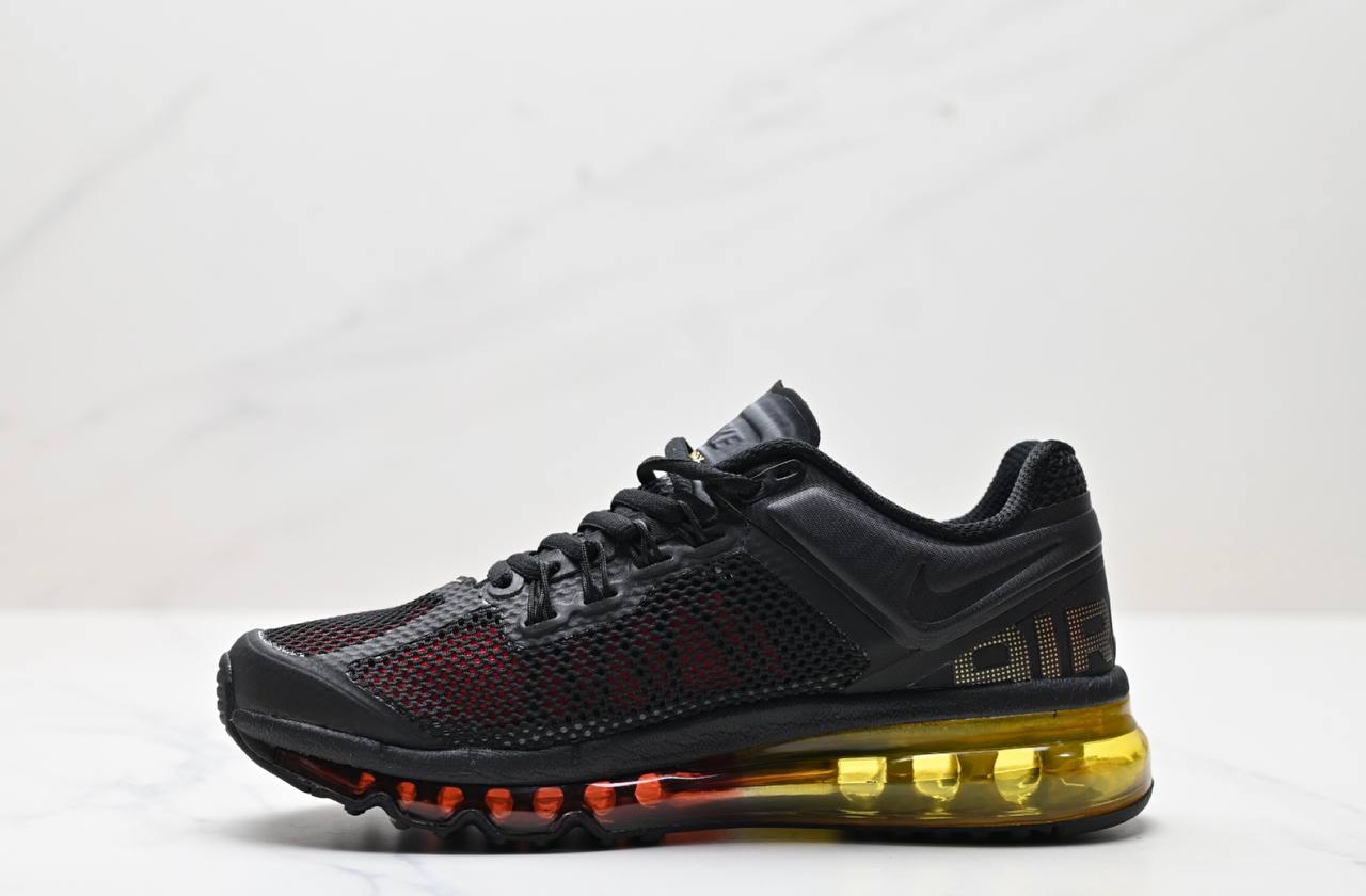 Air Max 2013 Black University Red Shoes