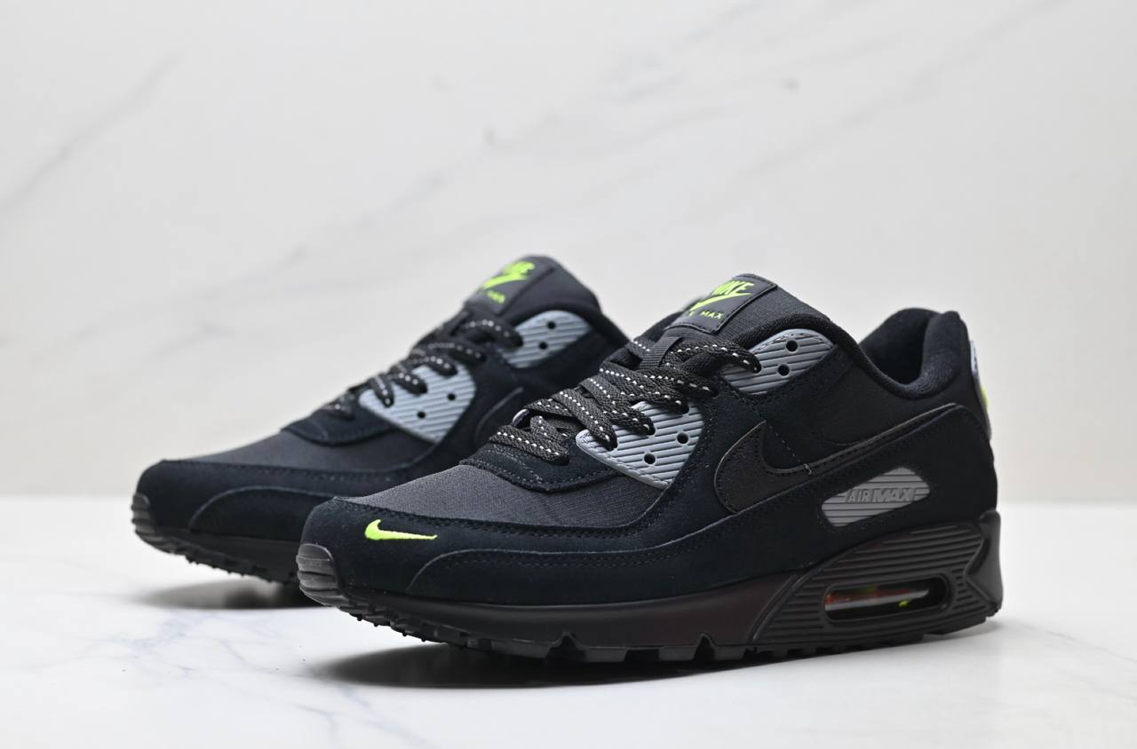 Air Max 90 Black Black Volt Cool Grey