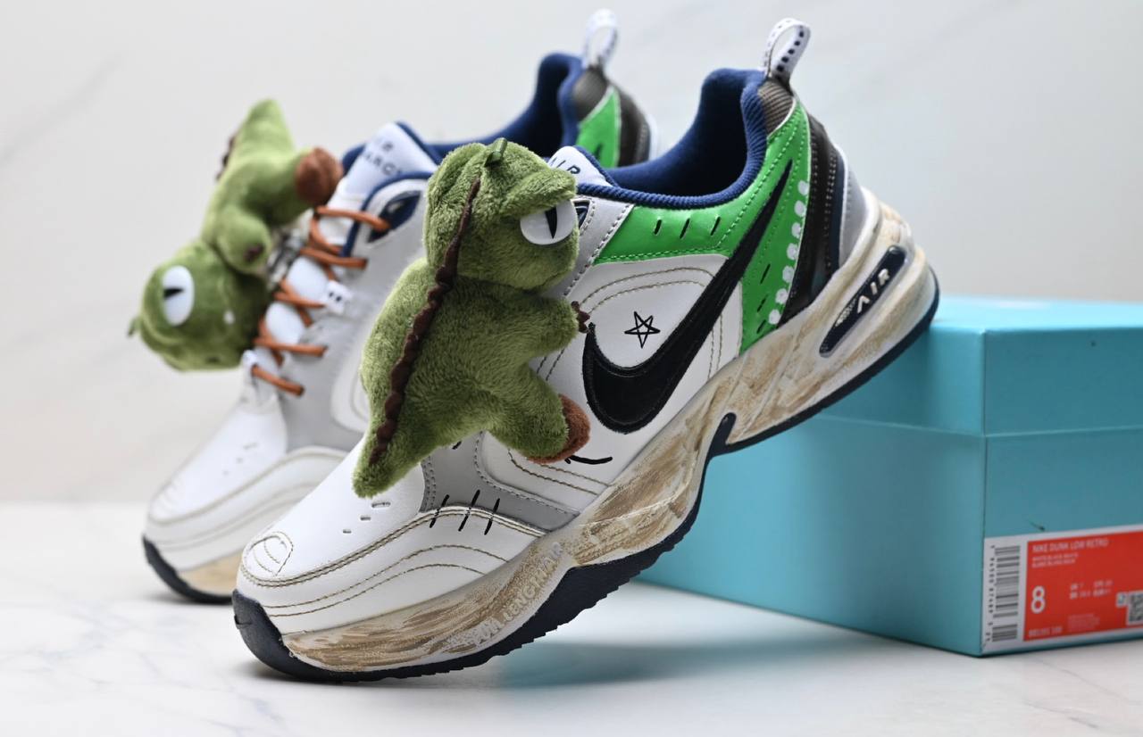 Air Monarch 4 Dinosaur Matcha Milk Green Shoes