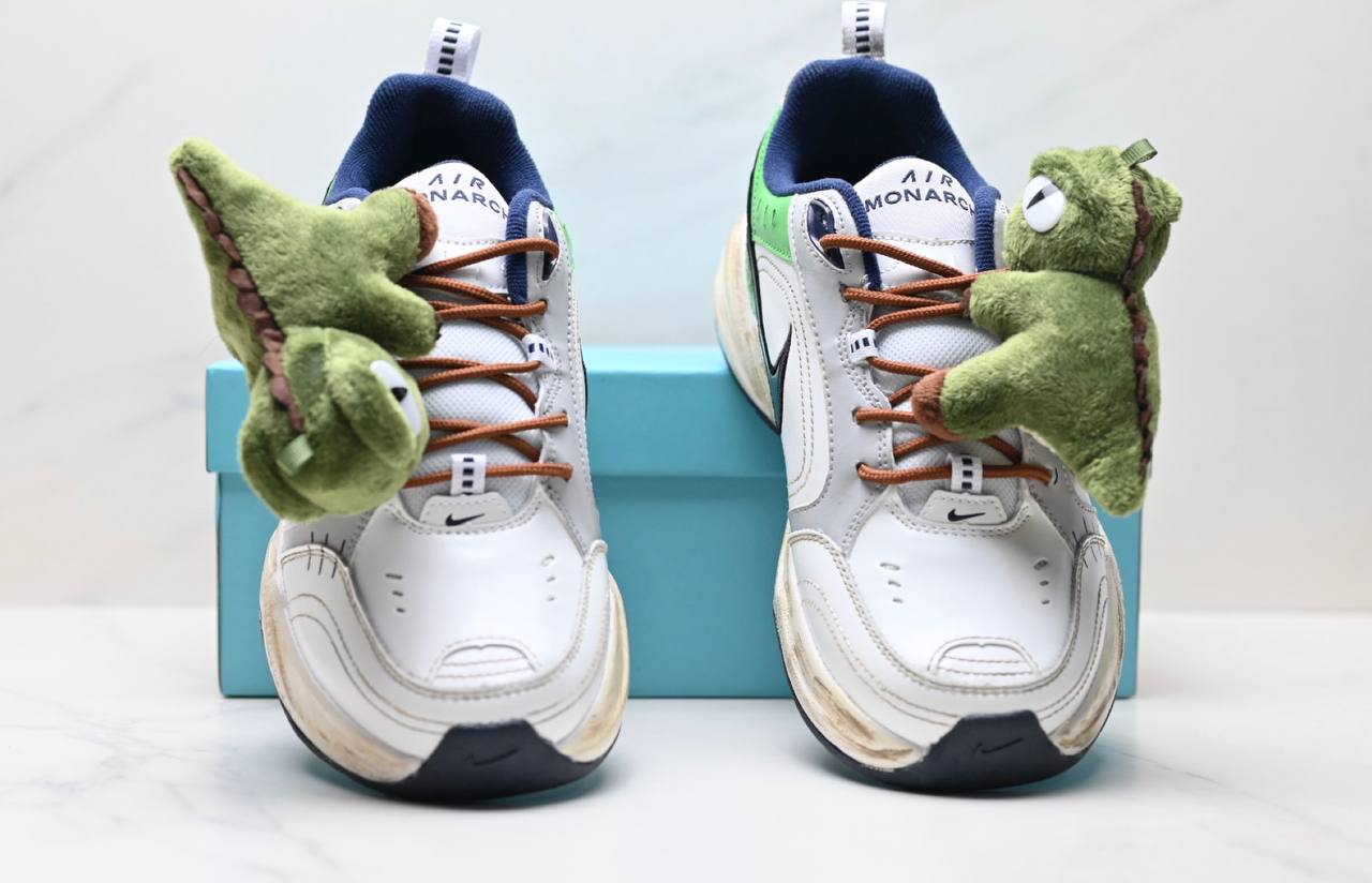 Air Monarch 4 Dinosaur Matcha Milk Green Shoes