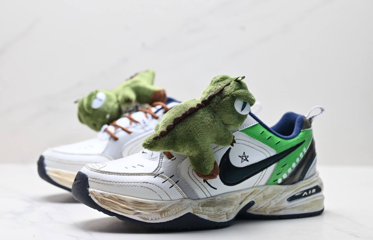 Air Monarch 4 Dinosaur Matcha Milk Green Shoes