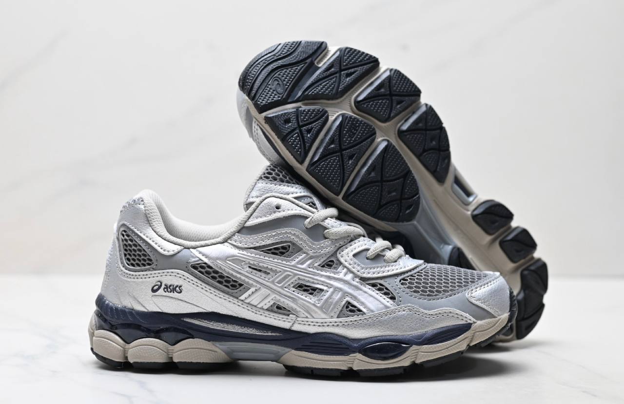 Asics Gel-NYC Pure Silver/Midnight Shoes