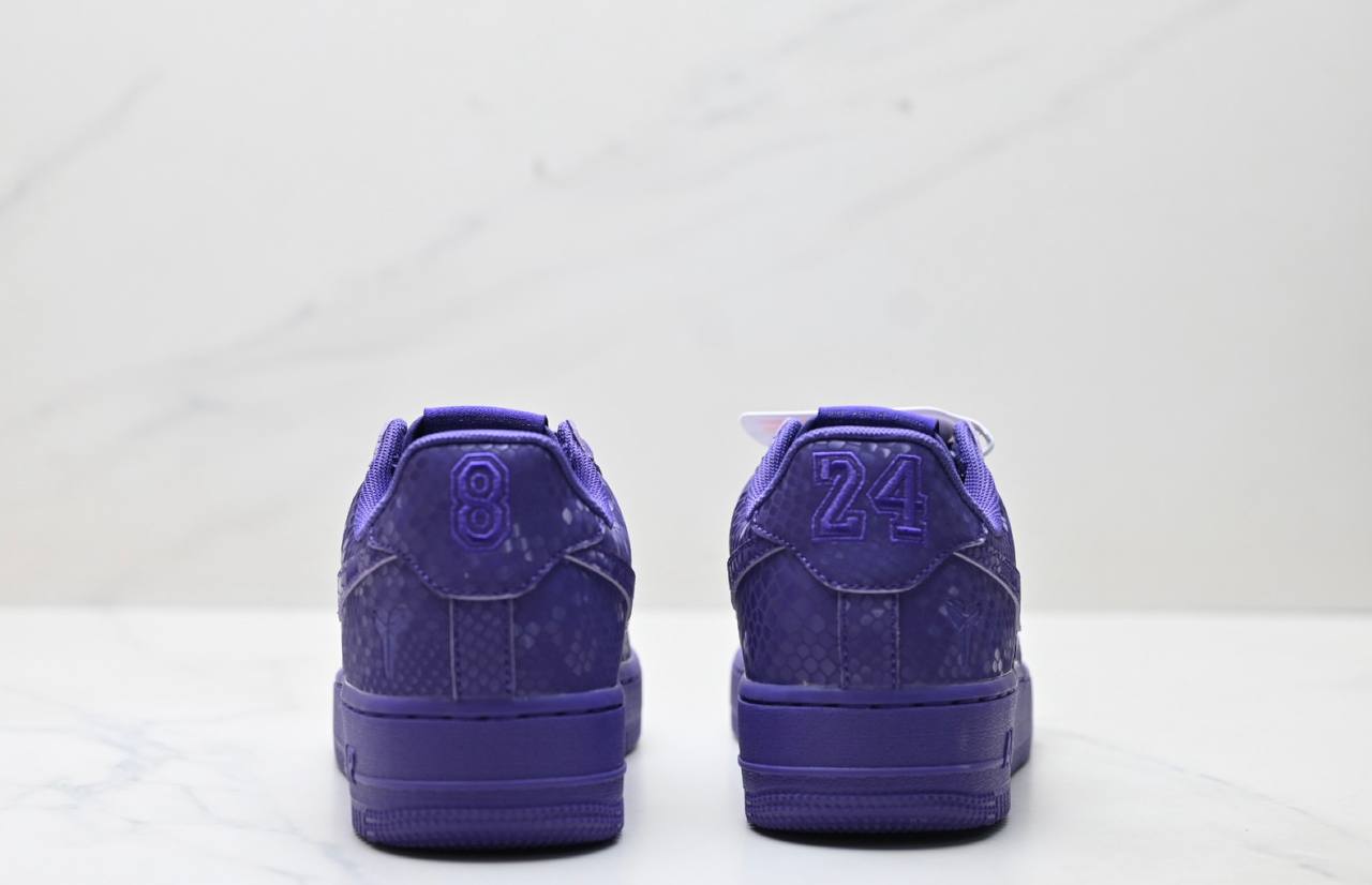 Kobe Bryant x Air Force 1 Low Court Purple Обувки