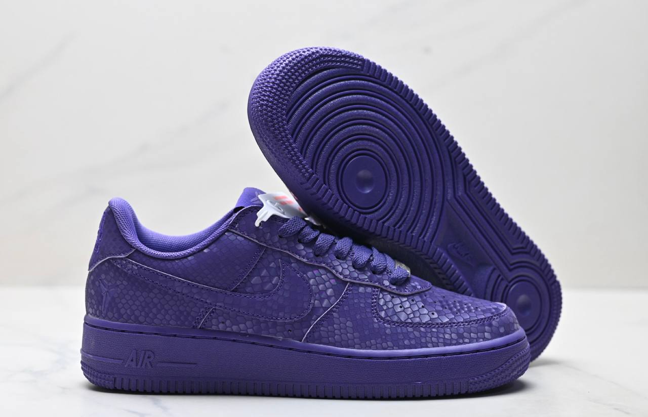 Kobe Bryant x Air Force 1 Low Court Purple Обувки