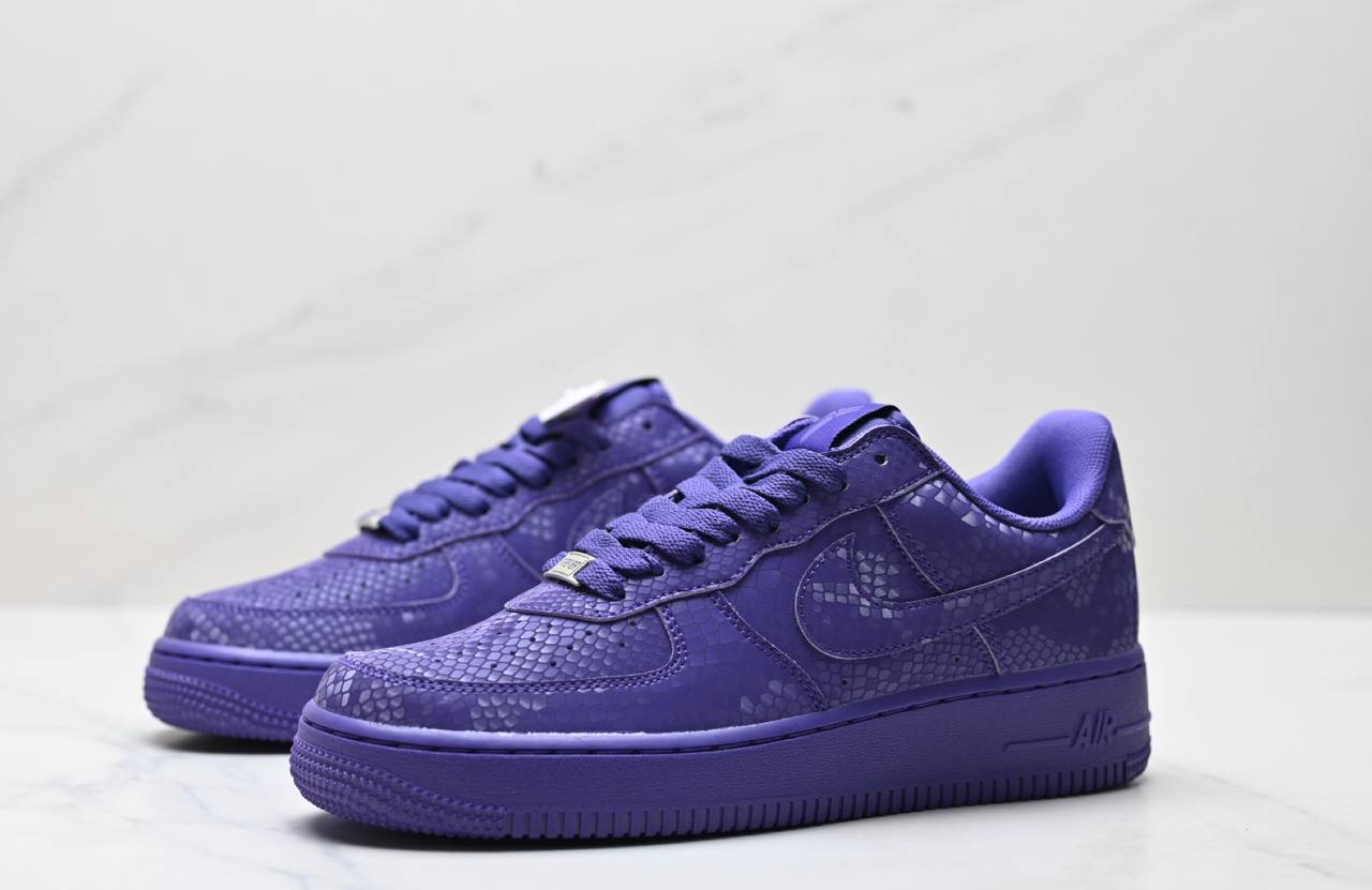 Kobe Bryant x Air Force 1 Low Court Purple Обувки