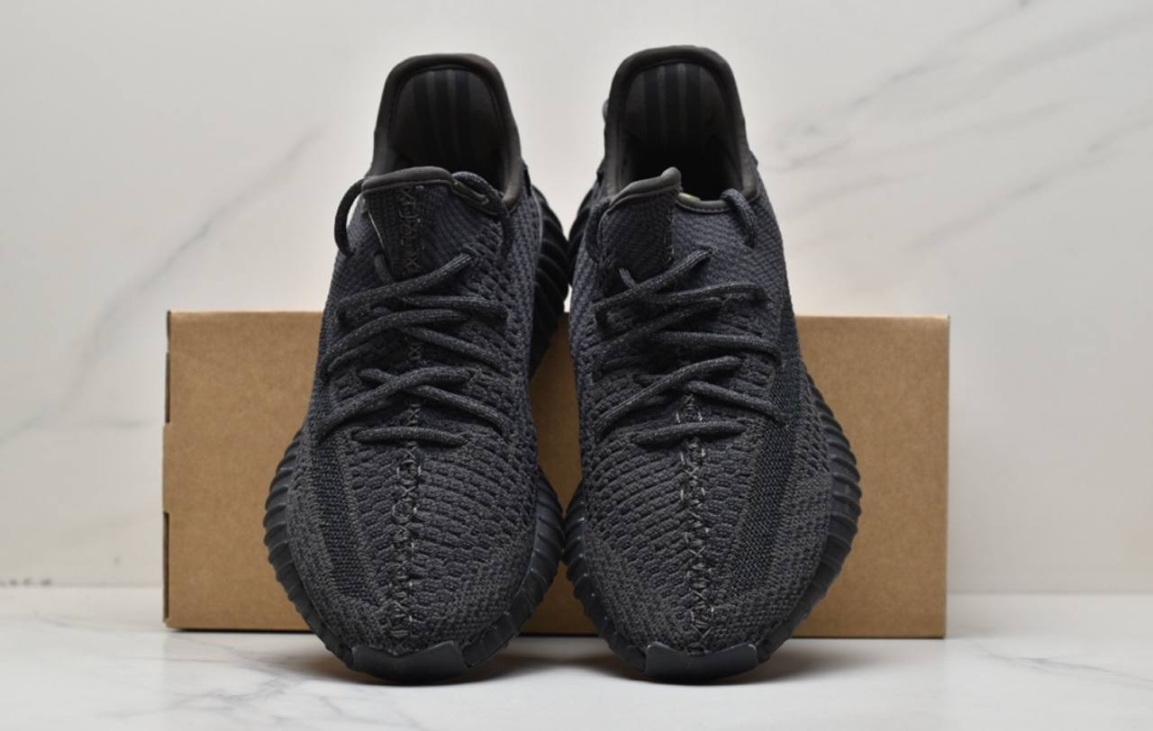 Yeezy 350 V2 Statick Black Reflective Shoes