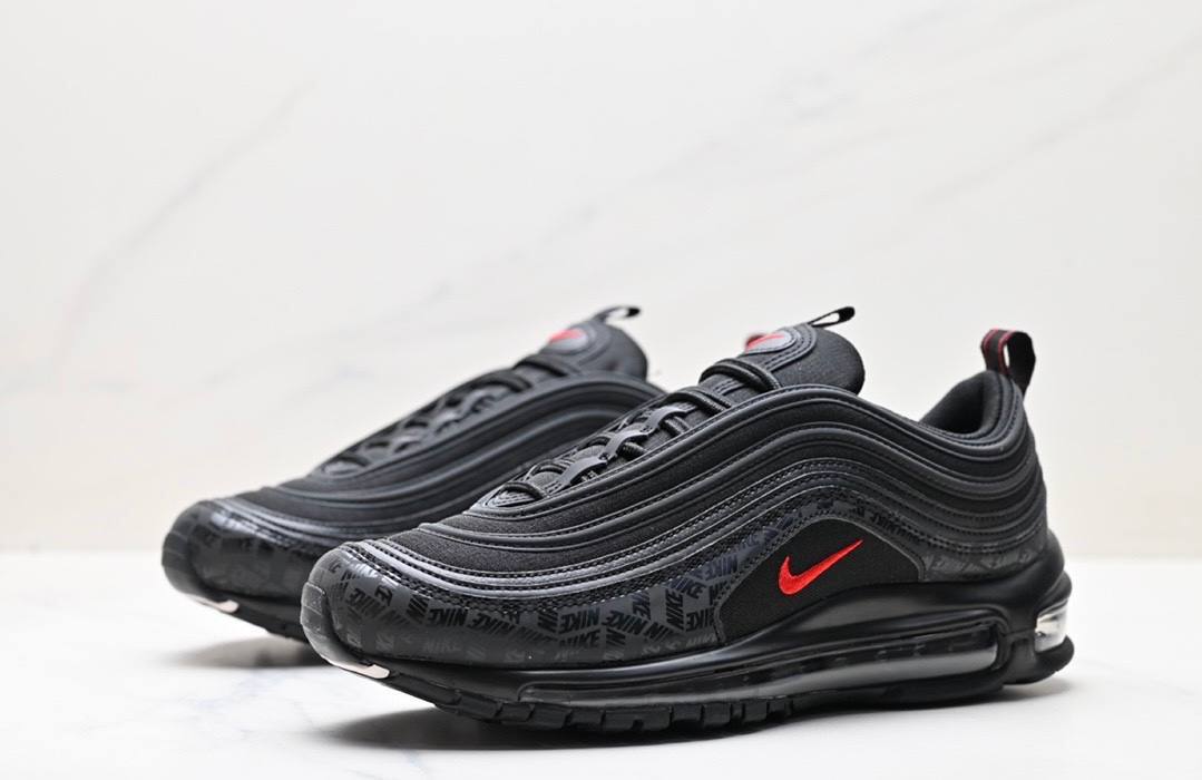 Air Max 97 Reflective Logos Black Shoes