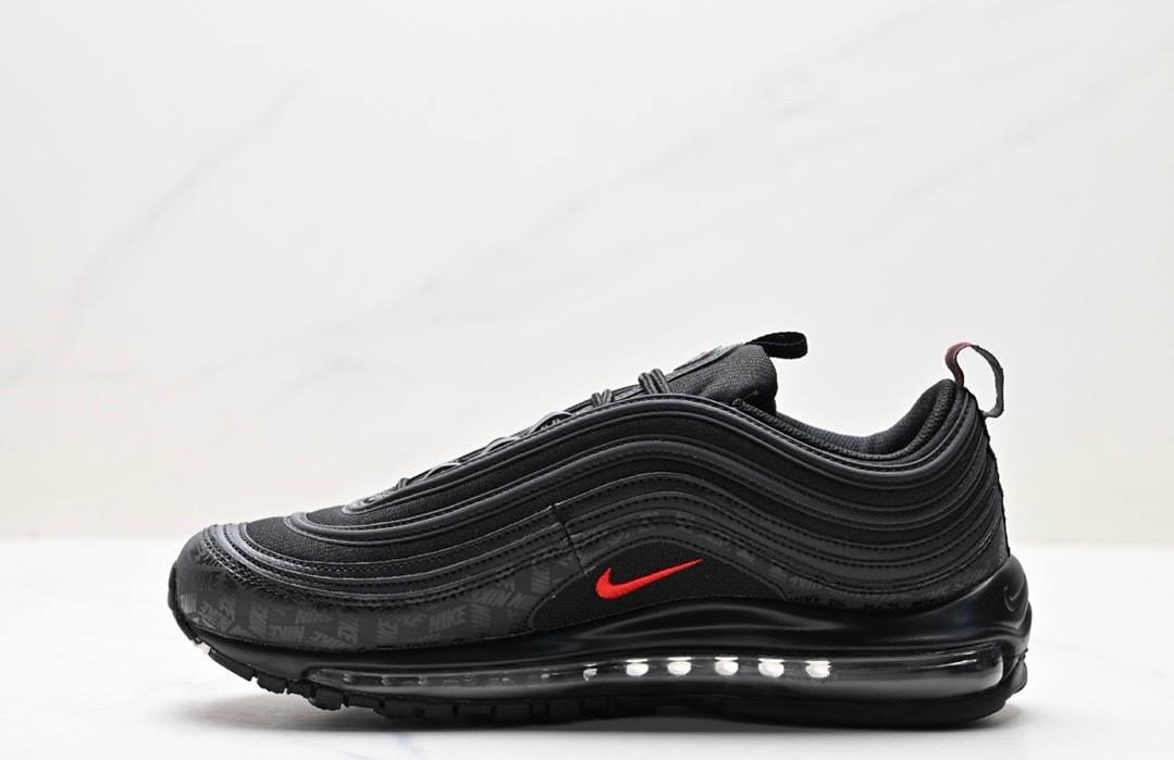 Air Max 97 Reflective Logos Black Shoes