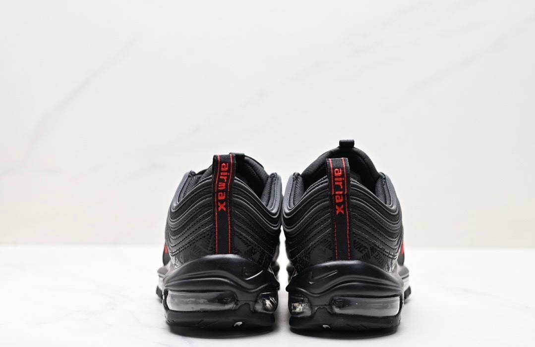 Air Max 97 Reflective Logos Black Shoes