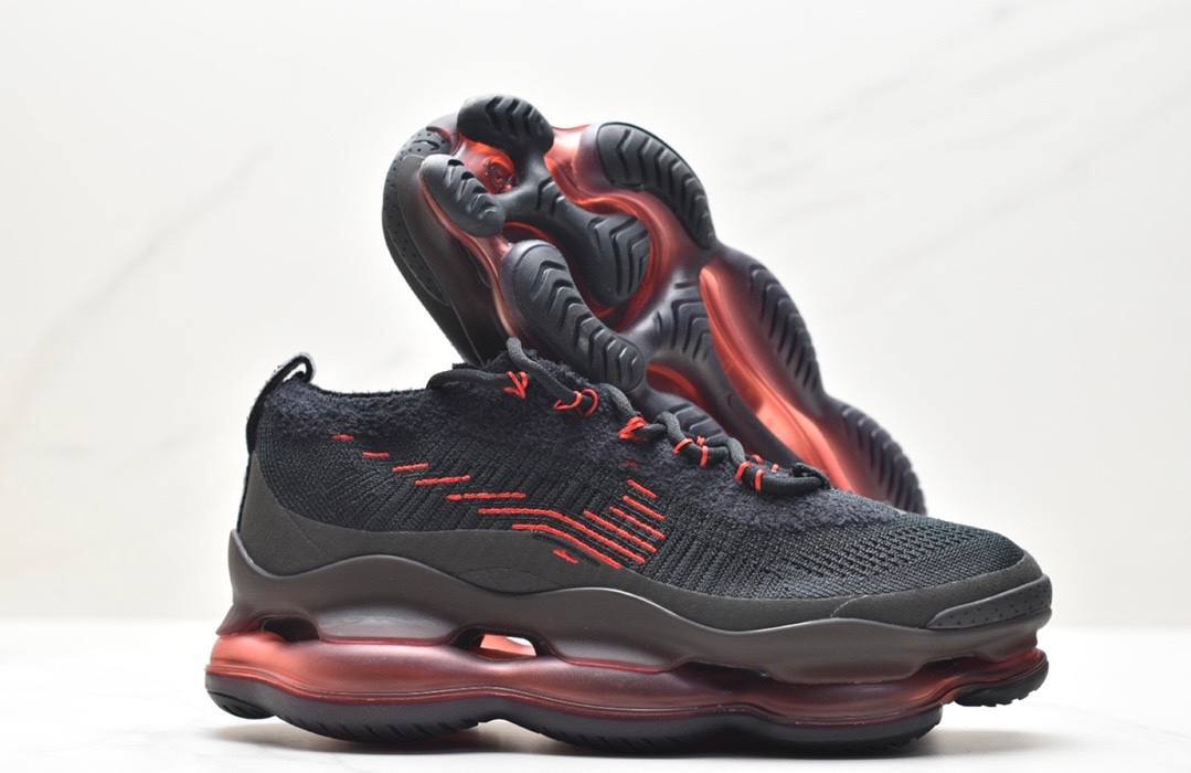Scorpion Black & Red Shoes