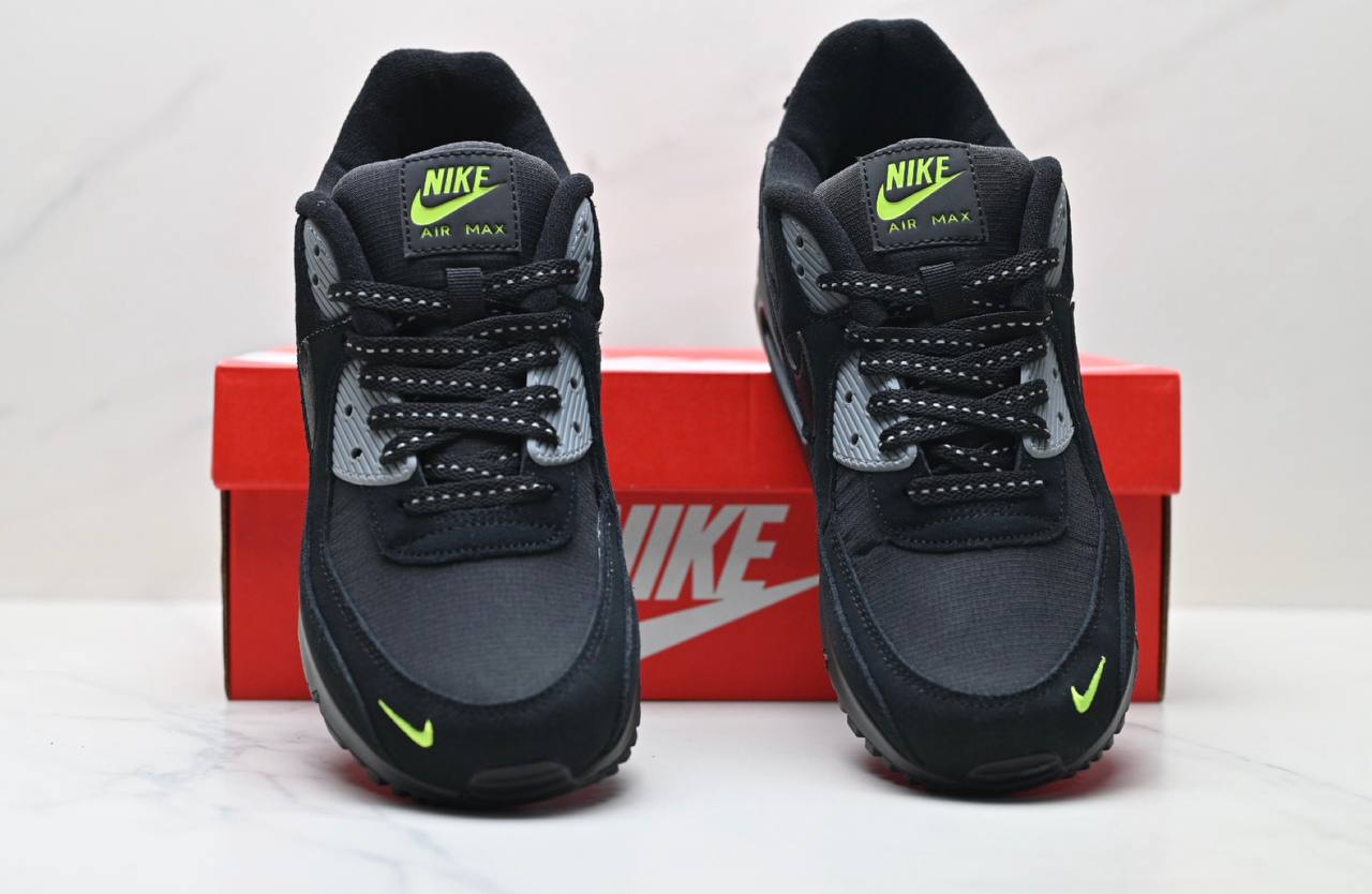 Air Max 90 Black Black Volt Cool Grey