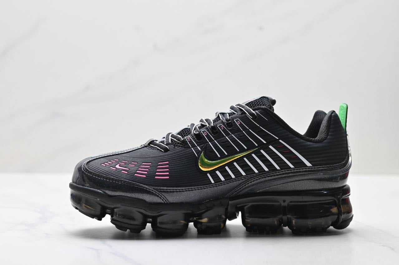 Air VaporMax 360 Black Green Strike Pink Blast Shoes
